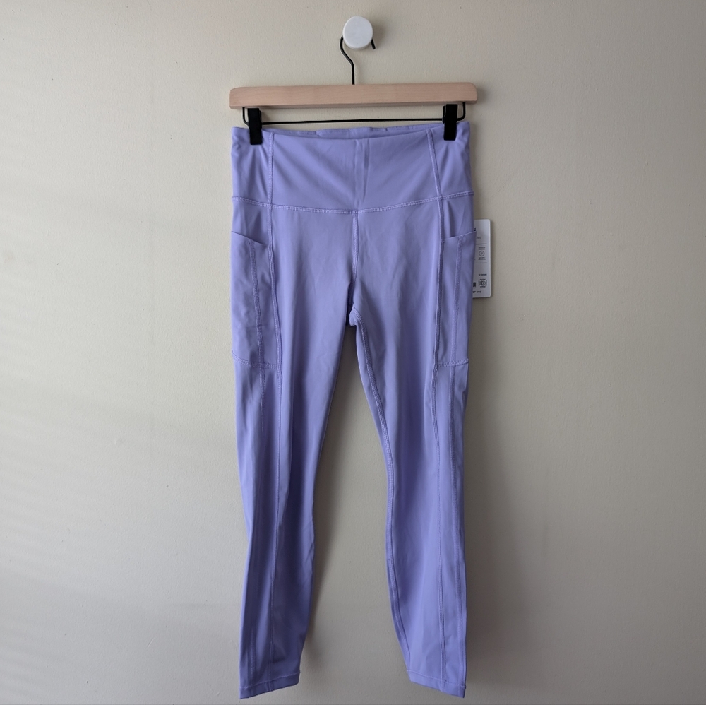 Athleta Ultimate Stash 7/8 Tight Purple M NWT